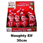 Christmas Naughty Elf 30cm